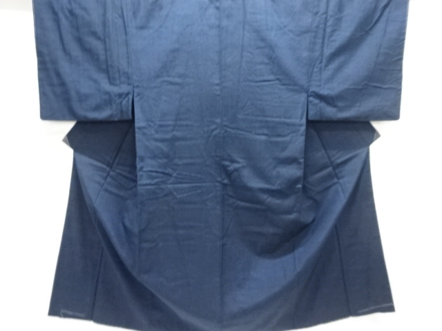 JAPANESE KIMONO FOR MEN / TSUMUGI / ENSEMBLE w/HEKO OBI 